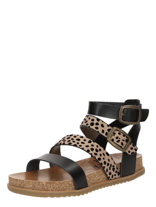 Blowfish Malibu Sandaler med rem 'Fancy'  beige / sort