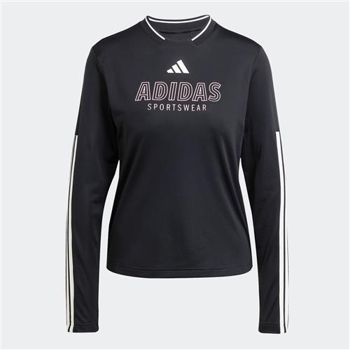 ADIDAS SPORTSWEAR Funktionsbluse 'Tiro'  lyserød / sort / hvid