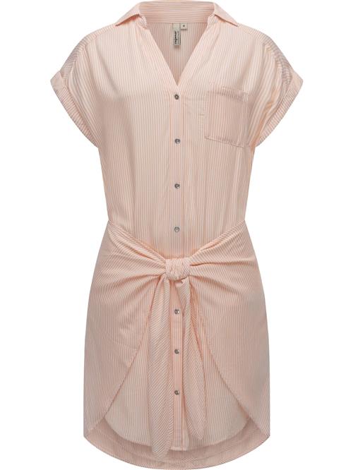 Ragwear Blusekjole 'Bahaya'  fersken / hvid