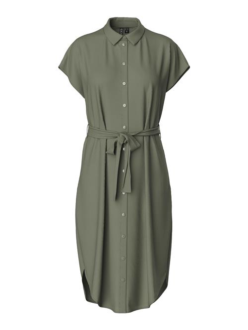 PIECES Blusekjole  khaki