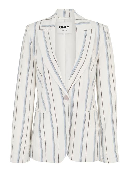 Only Tall Blazer 'ONLSIESTA'  dueblå / lyseblå / sort / naturhvid