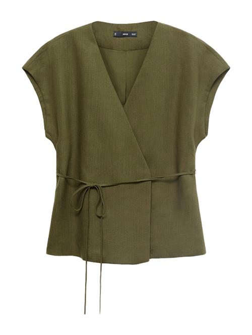 MANGO Bluse 'Ferraro'  oliven