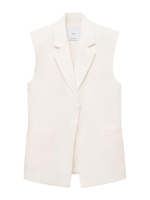 MANGO Jakkesætsvest 'BORELI2'  offwhite