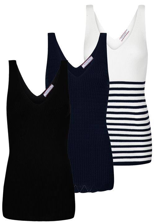 Felix Hardy Overdel  navy / sort / hvid