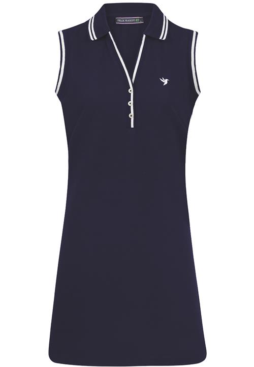 Felix Hardy Strikkjole  navy / hvid