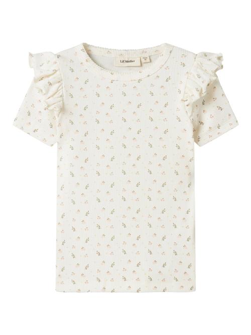 NAME IT Bluser & t-shirts 'NMFGAGO KUO'  beige / oliven / hvid