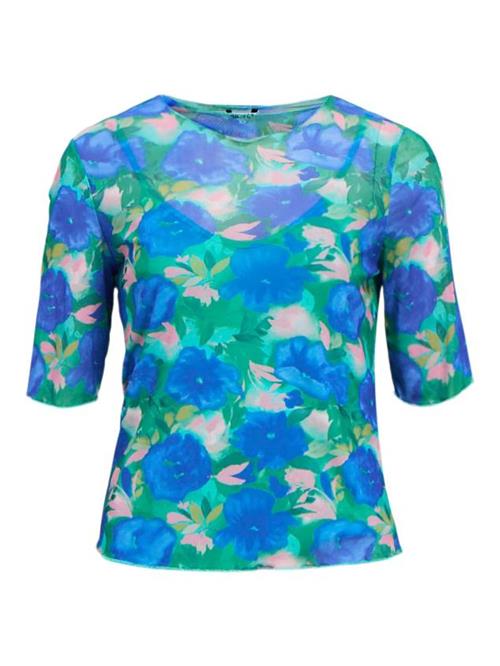 OBJECT Shirts  blå / grøn / lyserød