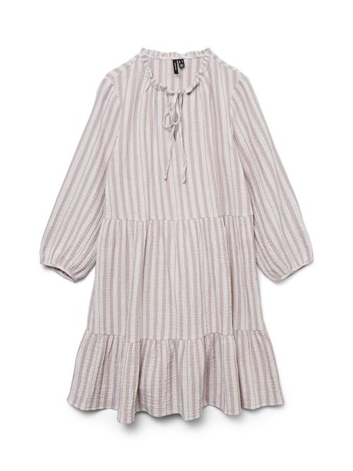 VERO MODA Kjole 'VMNanna'  taupe / lysegrå