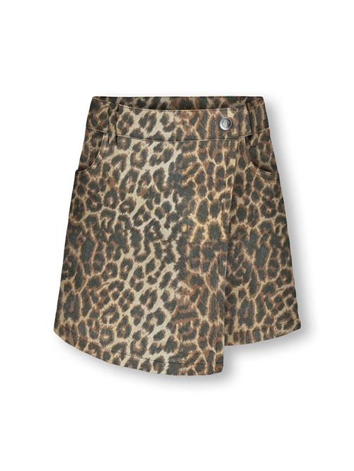 ONLY GIRLS Nederdel 'KOGNaomi'  brun / cappuccino / sort
