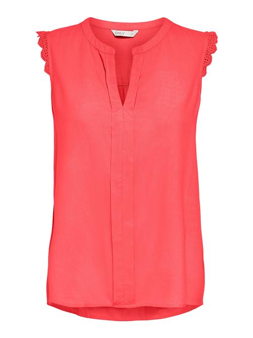 ONLY Bluse 'KIMMI'  lys rød