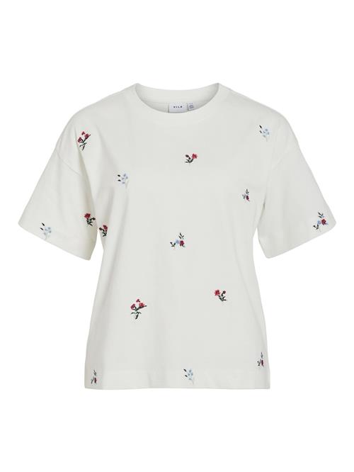 VILA Shirts 'VIMonie'  lyseblå / mørkegrøn / rød / hvid