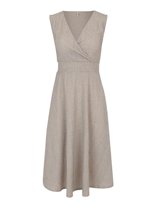 Only Petite Kjole  taupe