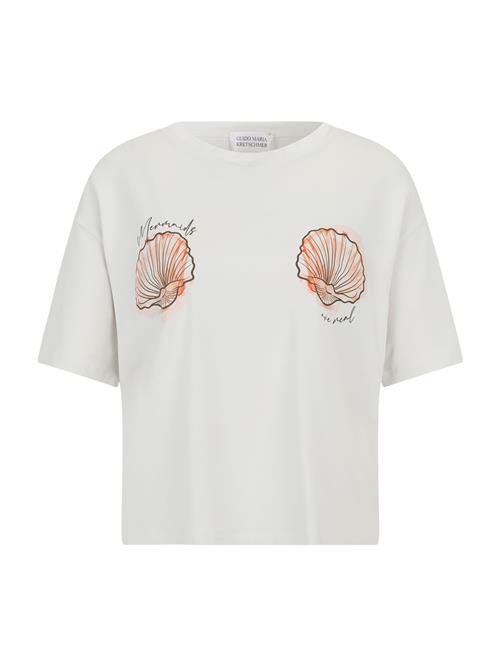 Guido Maria Kretschmer Women Shirts 'Sheila'  orange / sort / hvid