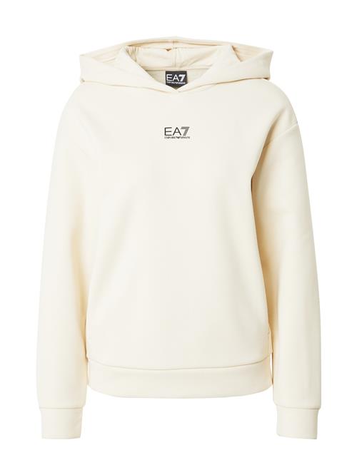 EA7 Emporio Armani Sweatshirt  creme / sort