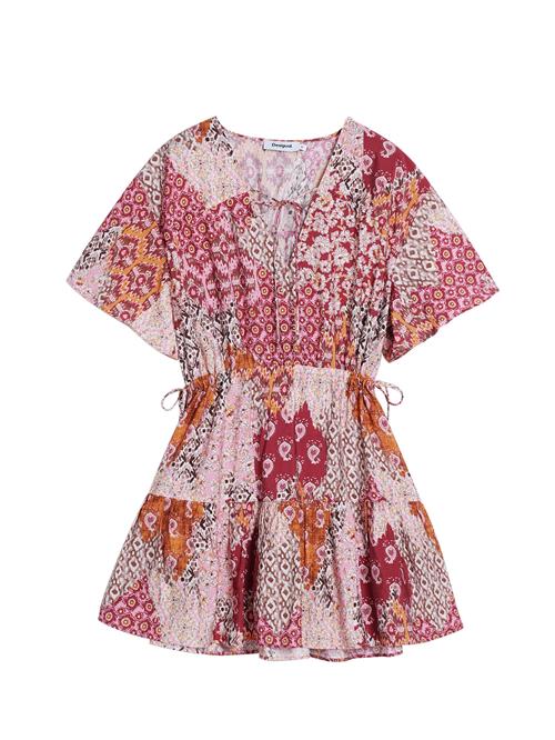 Desigual Kjole  orange / grenadine / rustrød / hvid