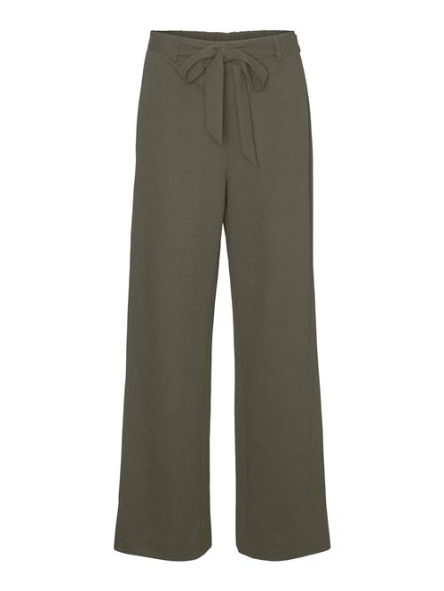 VERO MODA Bukser  grøn / khaki / mørkegrøn