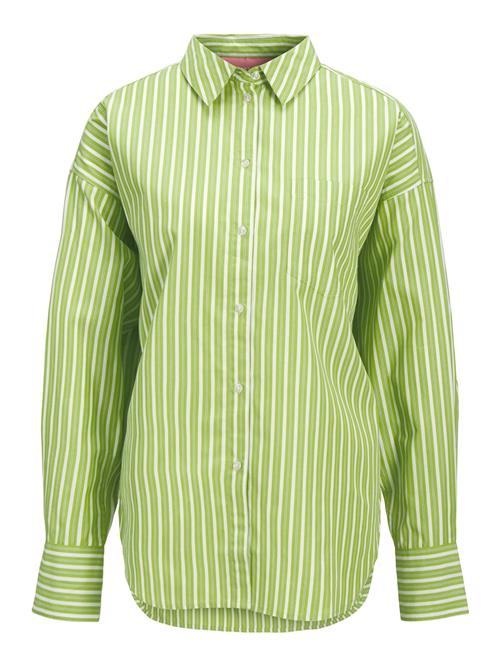 JJXX Bluse 'JXJamie'  grøn / hvid