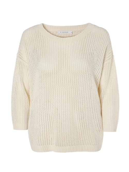TATUUM Sweatshirt  beige / gul / offwhite