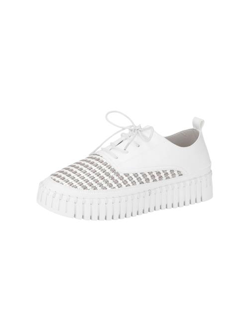 ILSE JACOBSEN Sneaker low 'Tulip4094'  grå / hvid