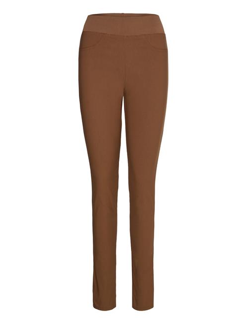 Pants From Freequent In A Soft Material With Power Stretch. The Pants Have A Sim FREE/QUENT Brown