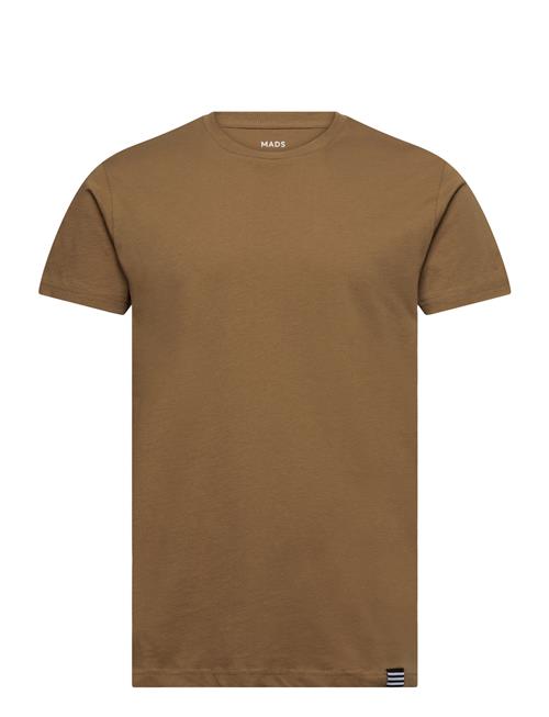 Fine Jersey Thor Tee Fav Mads Nørgaard Brown