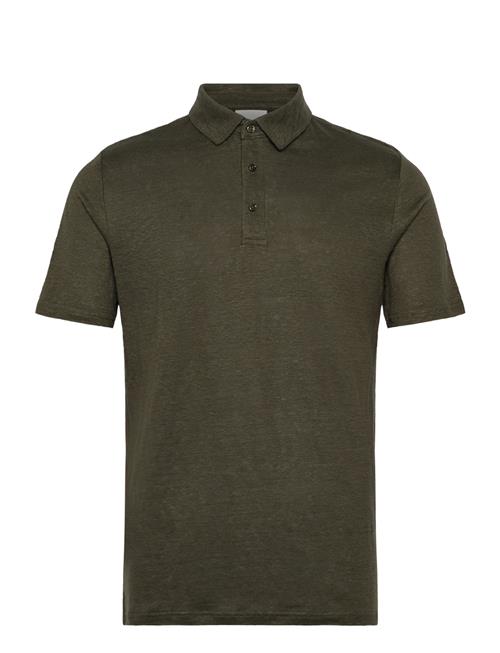 Linen Polo - Gots/Vegan Knowledge Cotton Apparel Khaki