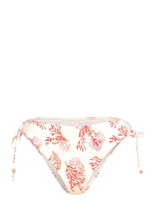 Blanka Printed Drawstring Bikini Bottoms Malina Patterned
