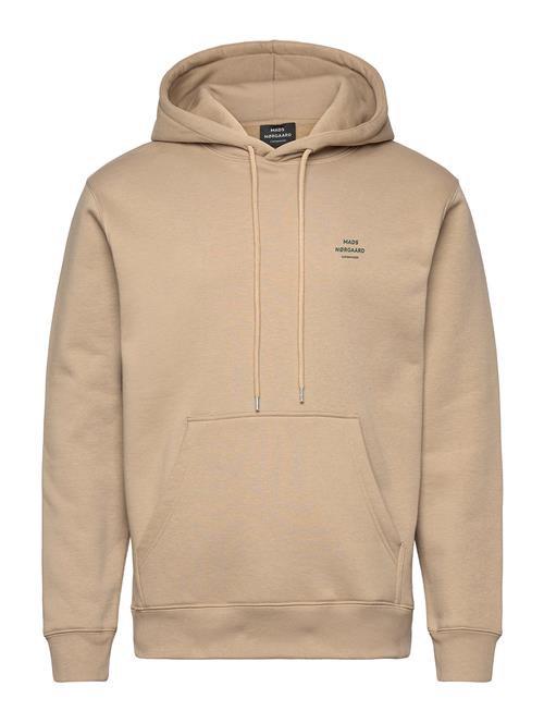 Standard Hoodie Logo Sweat Fav Mads Nørgaard Beige