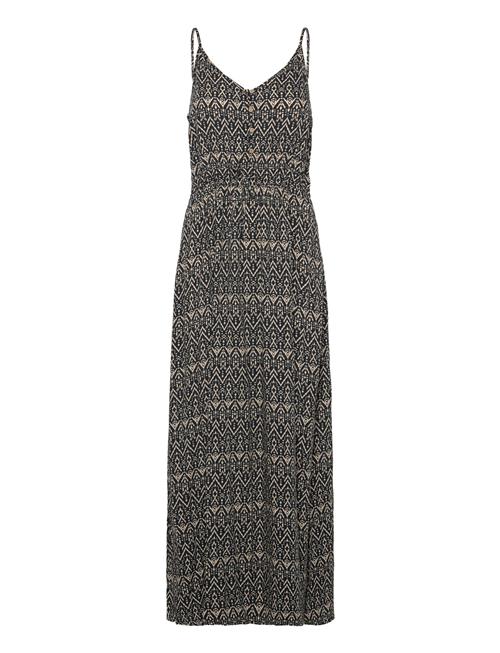 Ikat Geo Long Dress Rip Curl Navy