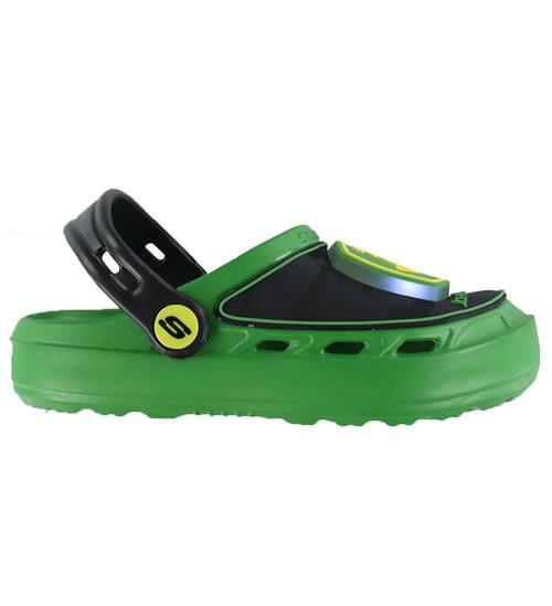 Skechers Sandaler m. Lys - John Deere - Sort/GrÃ¸n