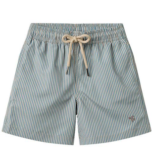 Wheat Badeshorts - Hansi - Blue Swim Stripe
