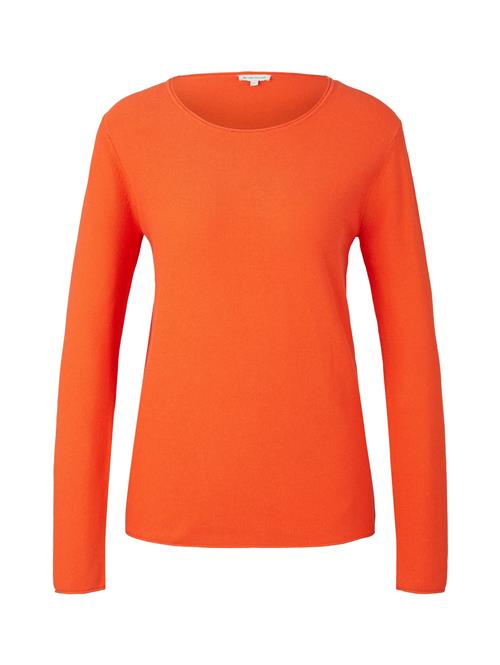 TOM TAILOR Pullover  orangerød