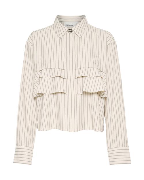 KAREN BY SIMONSEN Bluse 'KBUda Nilla'  grå / taupe