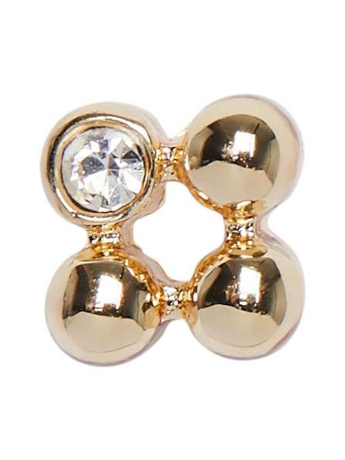 Herrene Firkantet Øreringe - Guld - ONE SIZE - PIECES