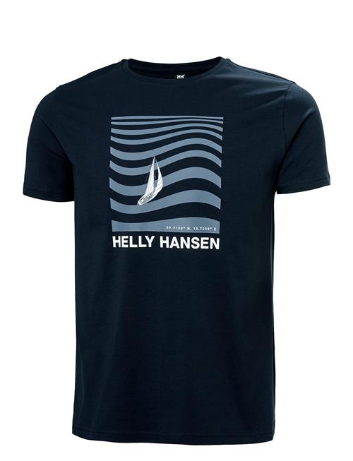 Shoreline T-Shirt 3. Helly Hansen Navy