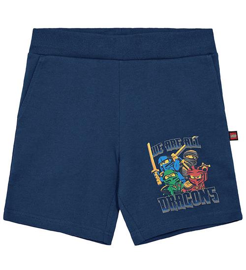 LEGOÂ® Wear LEGOÂ® Ninjago Shorts - LwPasi 303 - MÃ¸rkeblÃ¥ m. Print
