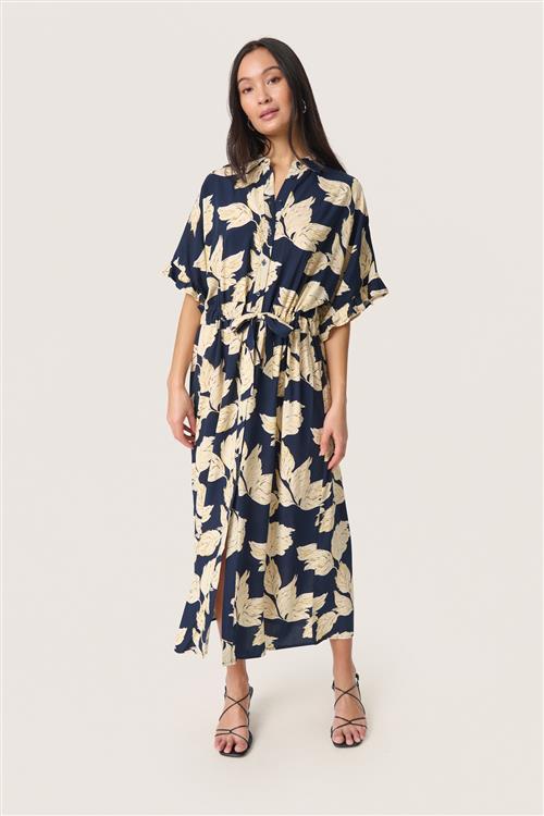 SOAKED IN LUXURY Blusekjole  creme / natblå