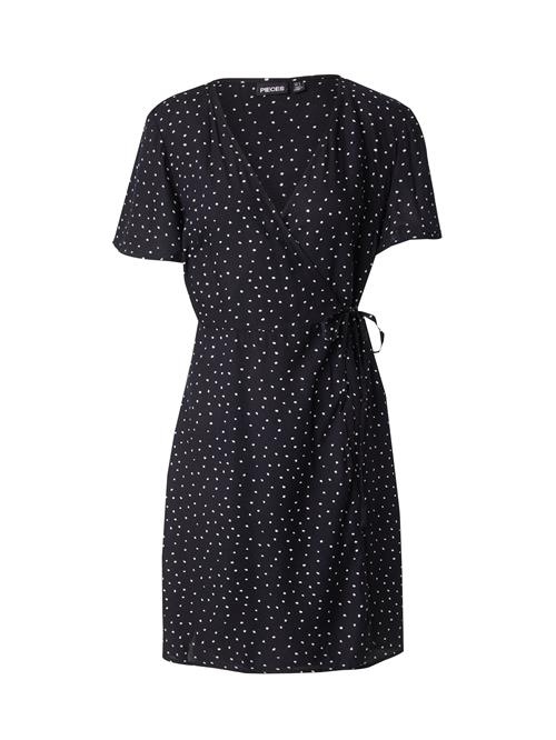 PIECES Sommerkjole 'PCTALA'  sort / hvid