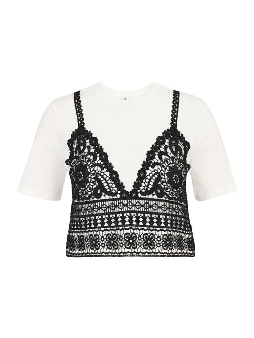 Only Tall Shirts 'ONLBETSY'  sort / hvid