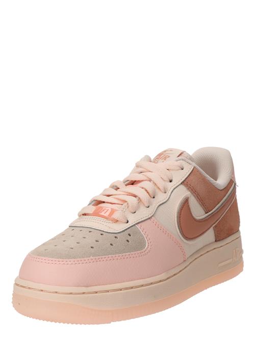 Nike Sportswear Sneaker low 'Air Force 1 07 Premium'  beige / grå / koral / lyserød