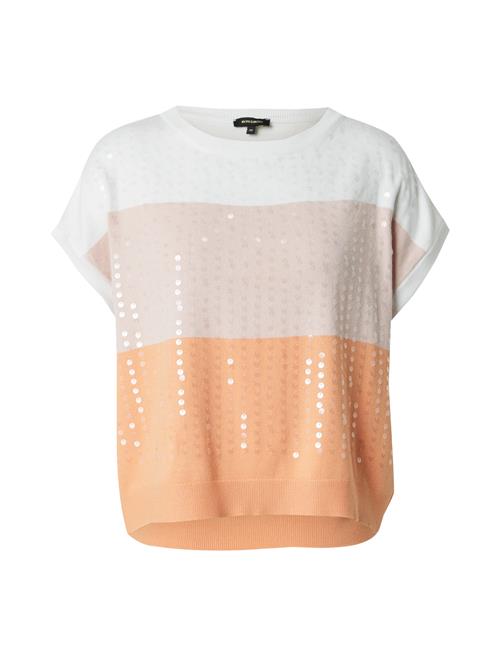 MORE & MORE Pullover  orange / lyserød / hvid