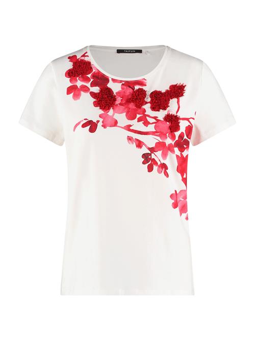 TAIFUN Shirts  rød / hvid