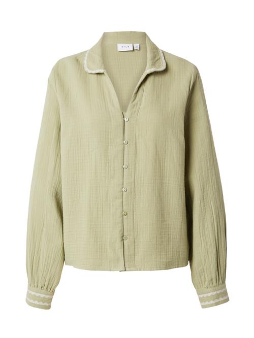 VILA Bluse  pastelgrøn