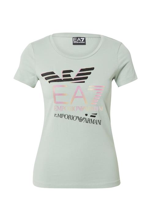 EA7 Emporio Armani Shirts  grøn / orange / pink / sort