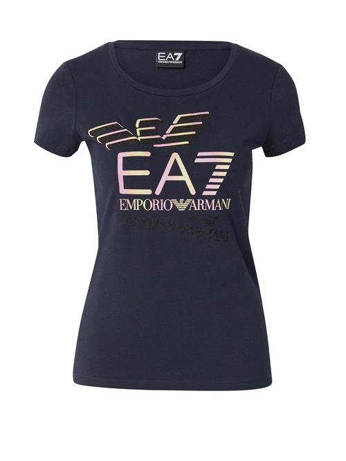 EA7 Emporio Armani Shirts  blå / lysegul / lyserød / sort