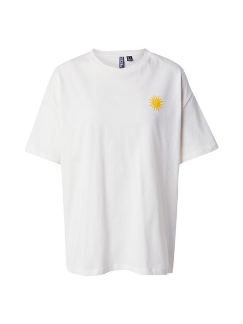 PIECES Shirts 'PCMISTY'  gylden gul / lyserød / rød / hvid