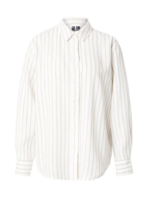 VERO MODA Bluse 'VMLINN'  ecru / hvid