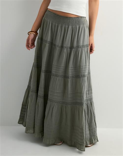 Neo Noir - Grøn - Felicia S Voile Skirt