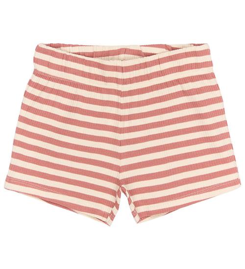 The New Siblings Shorts - TnstFro - Rib - Old Rose Striped