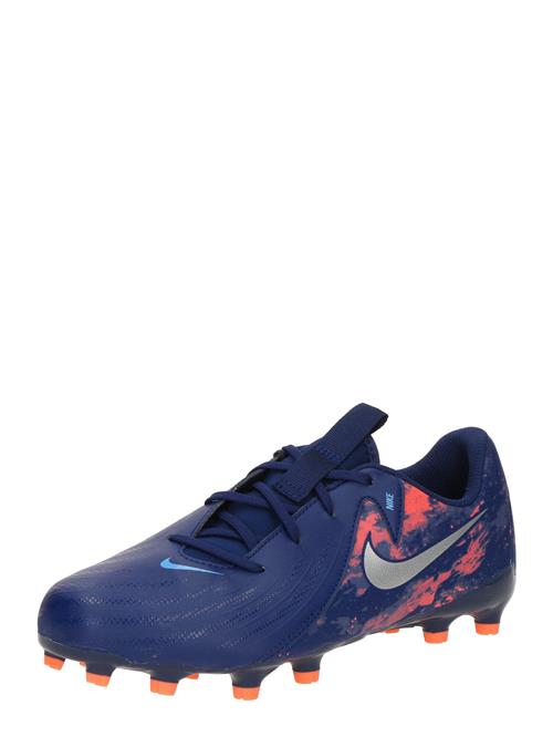 NIKE Sportssko 'Phantom GX II Academy'  mørkeblå / hindbær / sølv